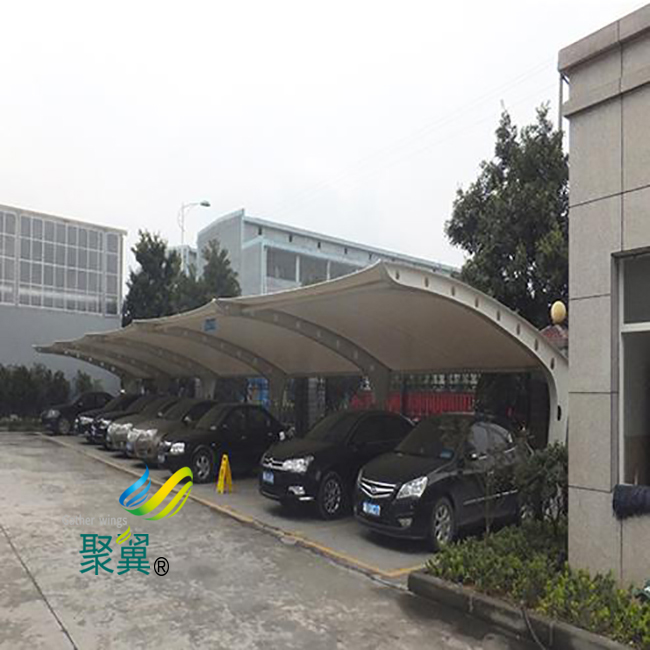 膜结构车棚经济运用|膜结构车棚设备维护